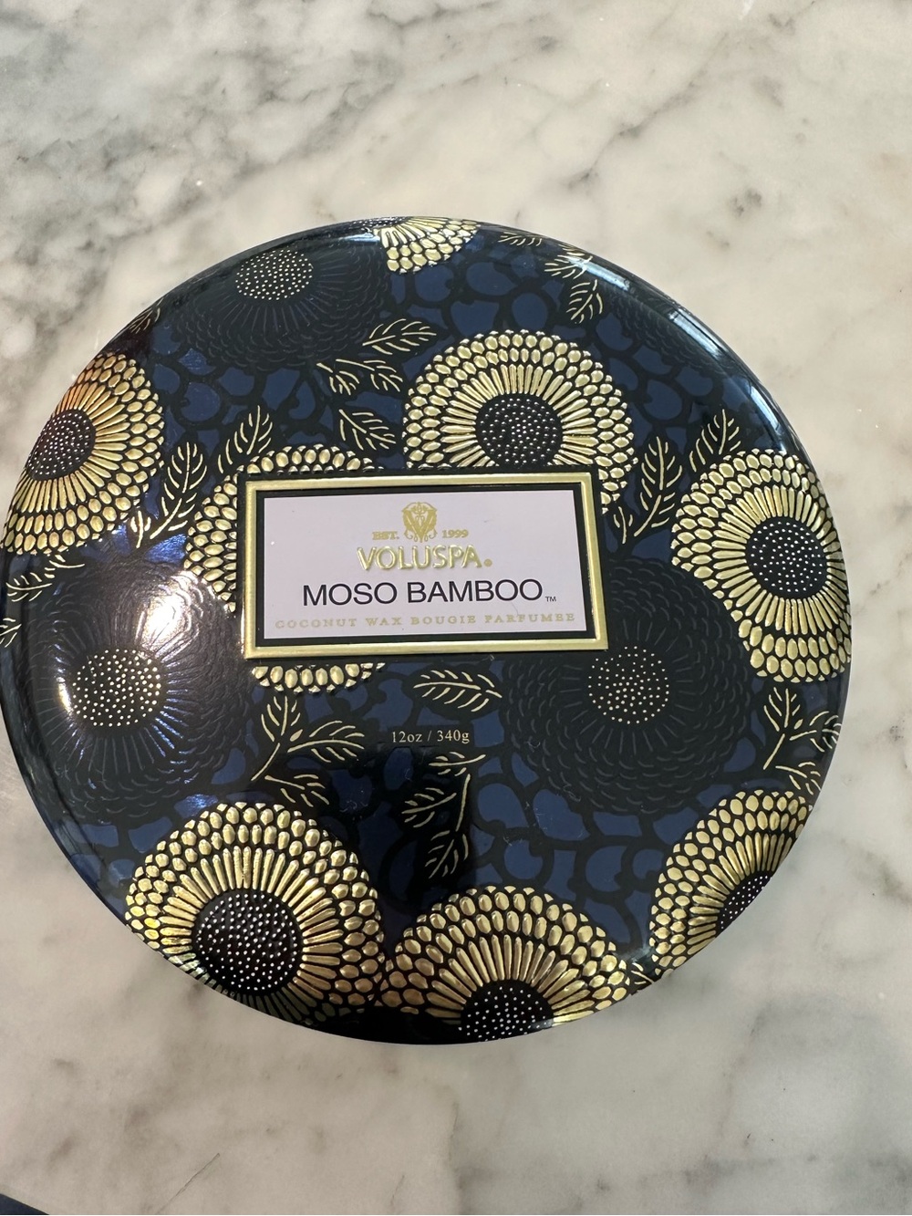 Voluspa Moso Bamboo Tin Candle